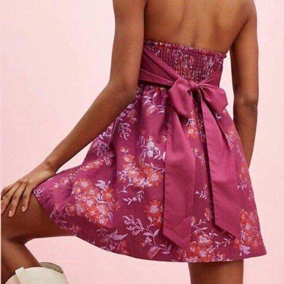 055 Free People Matilda Mini Dress Size Medium - Picture 2 of 9